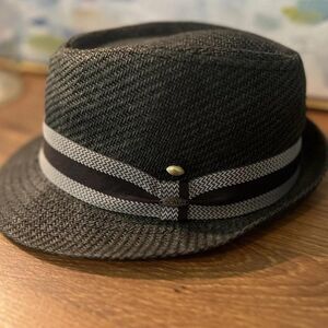 Scala Men's Black and Grey Hat